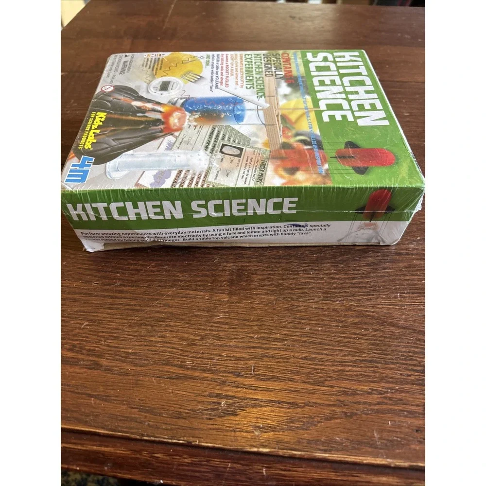 Kidz Labs Science 4M Kitchen Science Set, Fun for Kids and Adults Toy Smith NEW